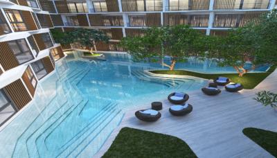 Amazing 2-bedroom apartments, with lake view, on Layan Beach beach