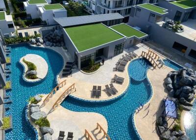 Luxurious 1-bedroom apartments, with sea view in Utopia Naiharn project, on Nai Harn beach