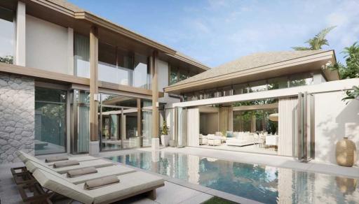 Amazing, spacious 4-bedroom villa, with pool view, on Bangtao/Laguna beach
