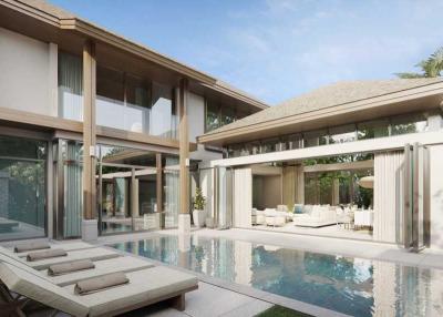 Stunning, spacious 4-bedroom villa, with pool view, on Bangtao/Laguna beach
