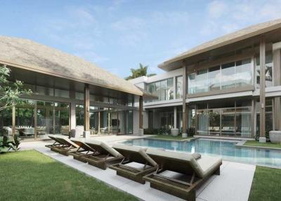 Astonishing, large 5-bedroom villa, with pool view, on Bangtao/Laguna beach