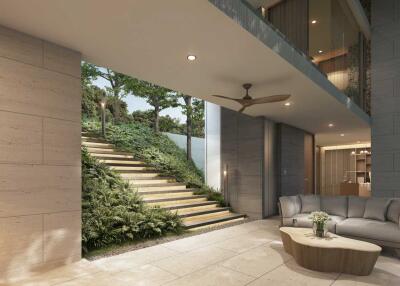 Fashionable premium, spacious 3-bedroom villa, with urban view, on Bangtao/Laguna beach