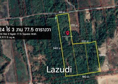 Land for Sale 9,977.50 SQ.M Surrounded By Nature