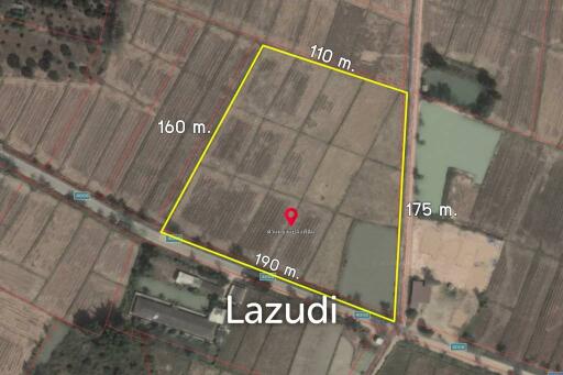 15 Rai land for sale near to Highway to Chiang Khong