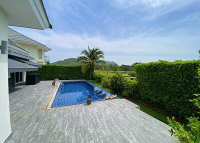 Golf Course 2.5 Bed Pool Villa For Sale on Black Mountain Golf Club