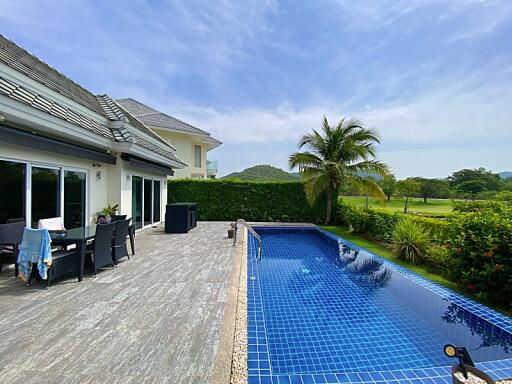 Golf Course 2.5 Bed Pool Villa For Sale on Black Mountain Golf Club