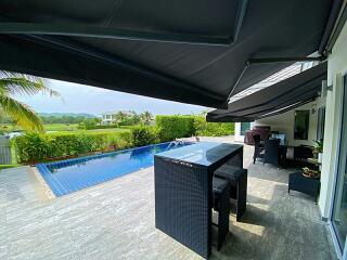 Golf Course 2.5 Bed Pool Villa For Sale on Black Mountain Golf Club