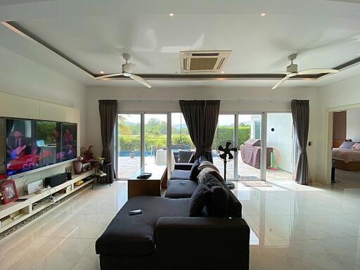 Golf Course 2.5 Bed Pool Villa For Sale on Black Mountain Golf Club