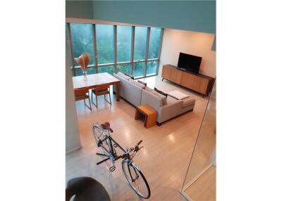 For rent duplex 2 bedrooms on high floor@The Room Sukhumvit 21. - 920071001-10544