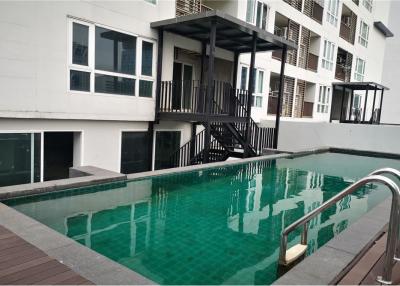 Rare Item! Bareshell duplex condo with a private swimming pool for sale in Nana-Asoke - 920071001-10389