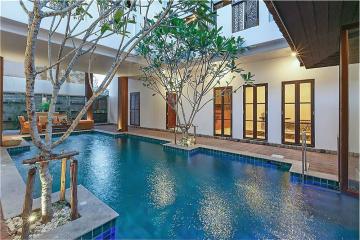 Thai house 4 beds with private pool opposite  Bangkok Pattana school just 200m - 920071001-10311