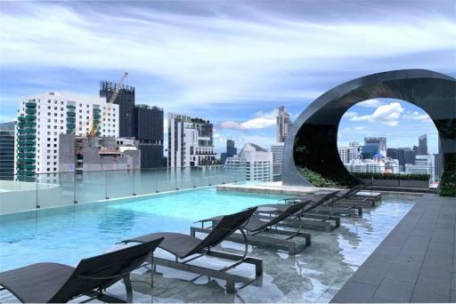 A modern with a spectacular view condominium 3 mins walk to BTS Asoke/MRT Sukhumvit. - 920071062-80