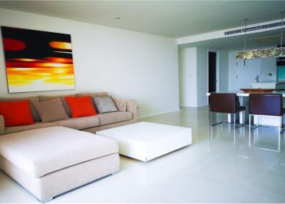 Modern 3+1Bed 3Bath with unblock view balcony on a high floor in Sathorn - 920071001-9483