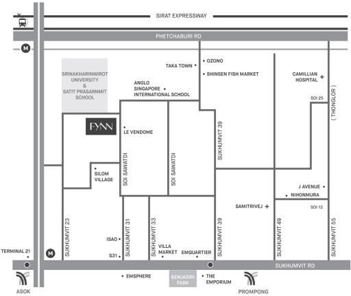 Sell with tenant FYNN31 Sukhumvit 31 100 m. from BTS Phrom Phong