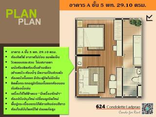 Chic, Fully-Furnished 1-Bedroom Condo for Rent in Bang Kapi, Bangkok