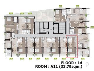 คอนโดทันสมัย 1 ห้องนอนให้เช่าที่โนเบิล รีโว สีลม กรุงเทพฯ